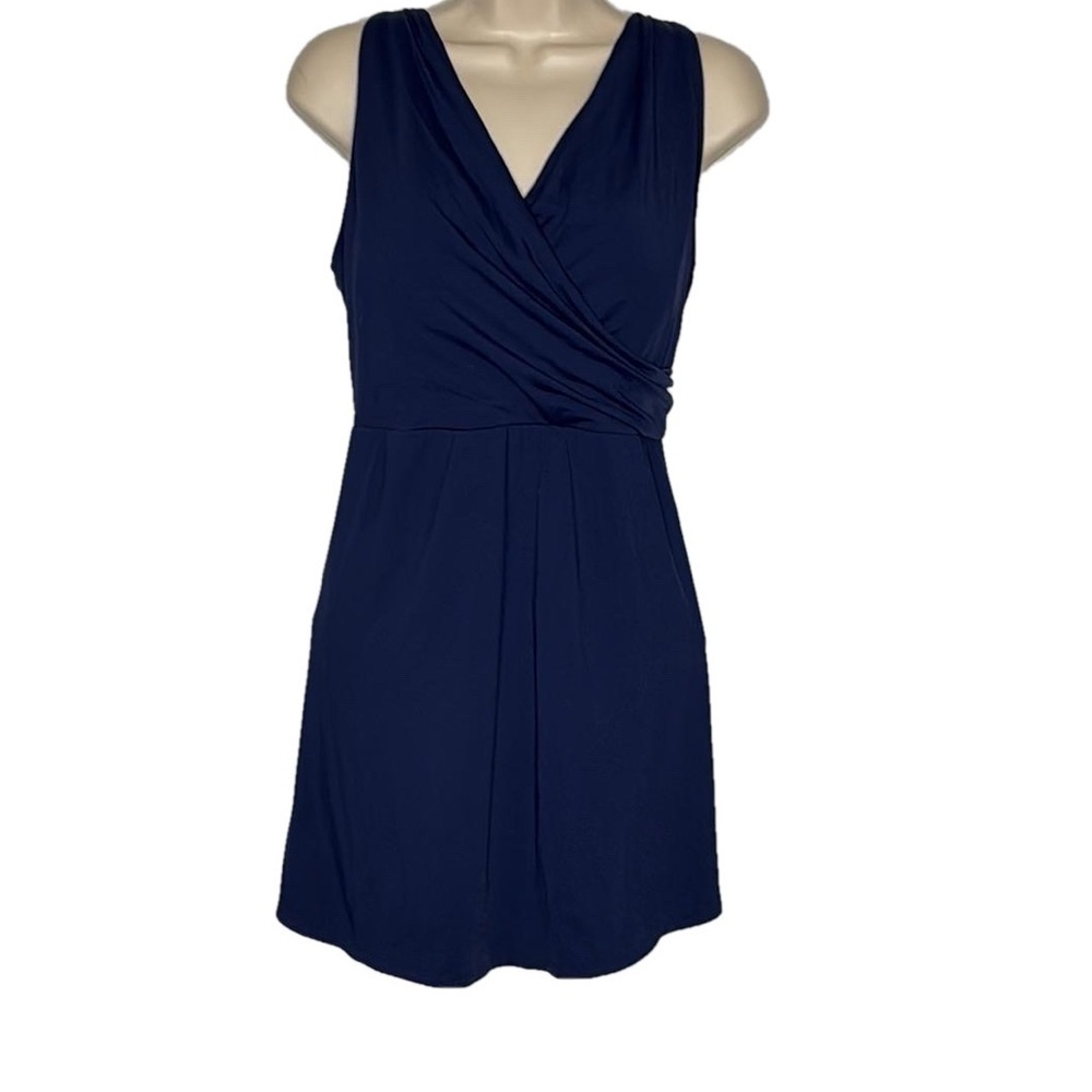 Land’s End Swim. Dress, Size 1X, Navy Blue